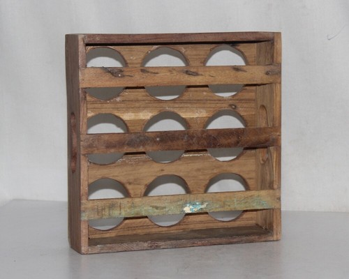 Vintage holzflaschenhalter - vintage,
